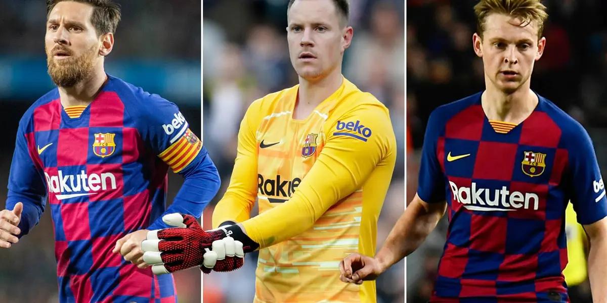 El conjunto catalán se encuentra en plano rearmado de plantilla.