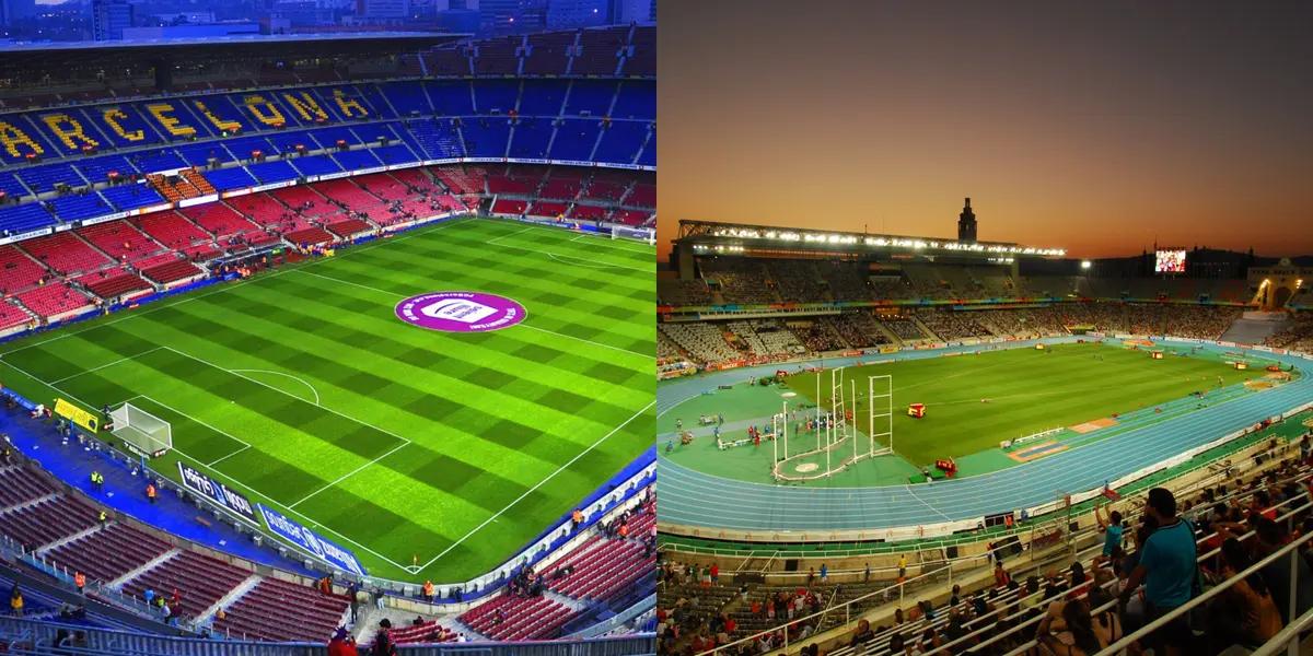 El conjunto catalán se mudará de estadio por remodelaciones en el Camp Nou.