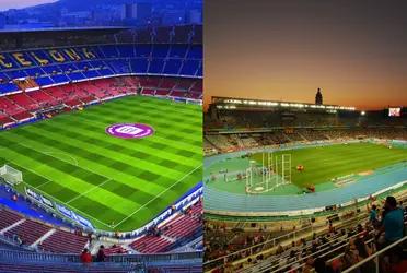 El conjunto catalán se mudará de estadio por remodelaciones en el Camp Nou.