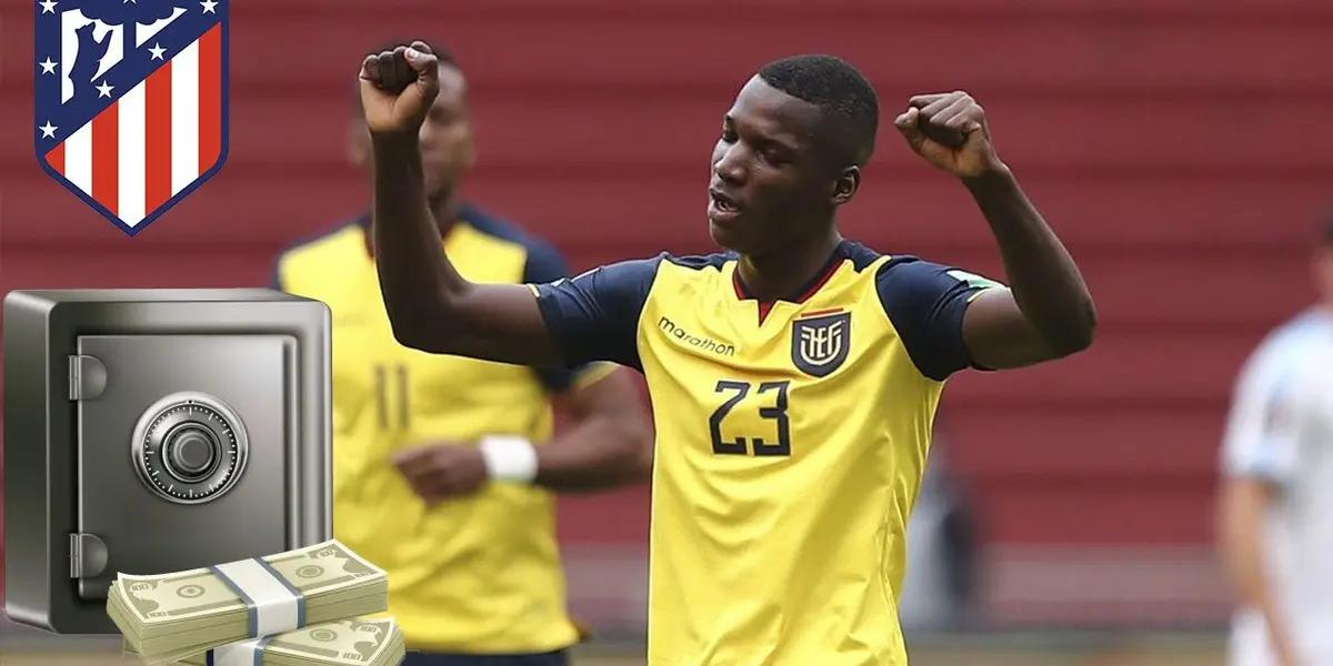 El conjunto colchonero busca reforzarse en ofensiva, y es por ello que la apuesta pasaría por el atacante ecuatoriano y quién proyecta ir por la presea.