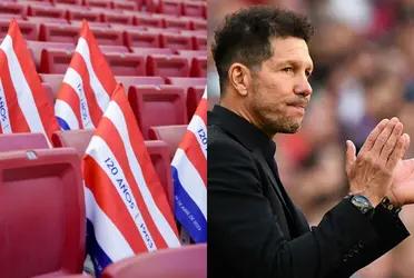 El conjunto colchonero está en un día de alegrías y festejos.