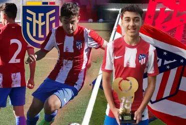 El conjunto Colchonero ha mejorado enormemente en el trabajo de las fuerzas básicas y producto de ello está formado grandes proyectos. Uno de ellos tiene raíces ecuatorianas y los rojiblancos lo tasaron en una fortuna.