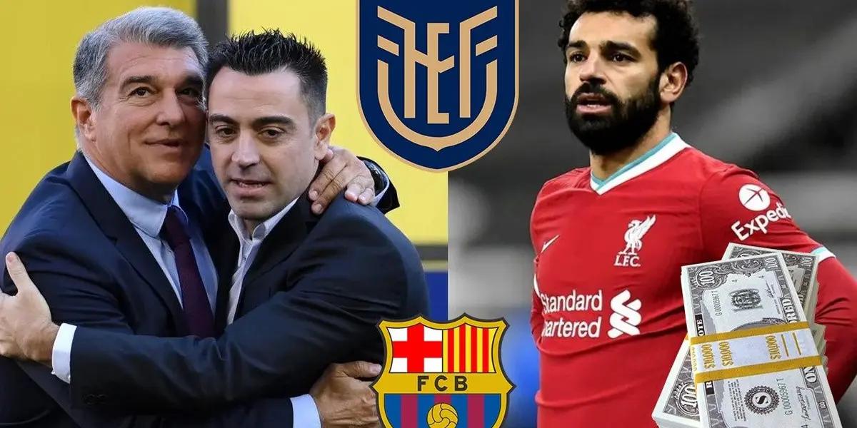 El conjunto culé quiere renovar su ataque, y podría conseguir en el seleccionado ecuatoriano una solución de menor coste, y con mayor poder de reventa, al de la figura del Liverpool.