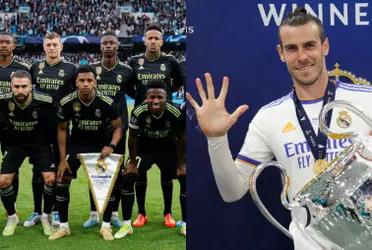 El conjunto merengue cayó merecidamente en Inglaterra y el galés hizo esto.