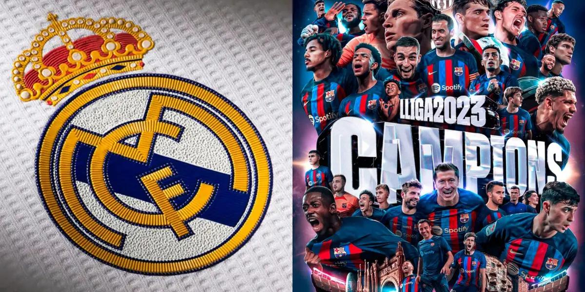 El conjunto merengue se pronunció sobre el éxito de su clásico rival.