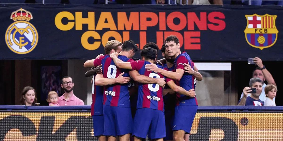 El conjunto de Xavi Hernández se llevó el Clásico contra el equipo merengue.