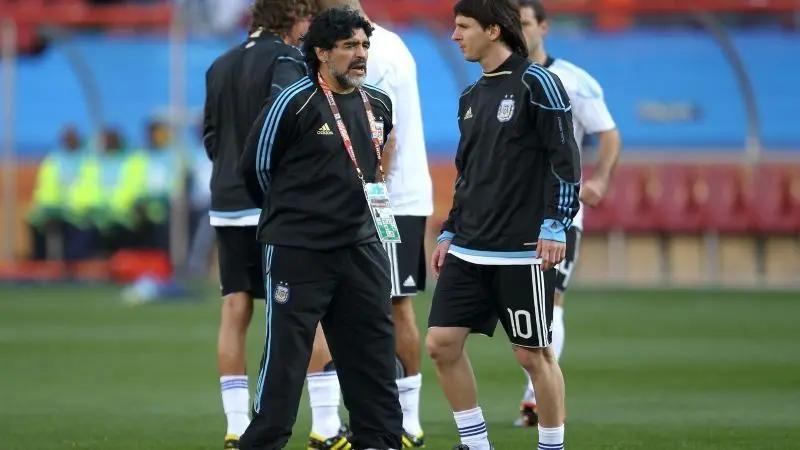 El consejo de Diego Armando Maradona a Lionel Messi que le mejoró la carrera y lo hizo ser quien es