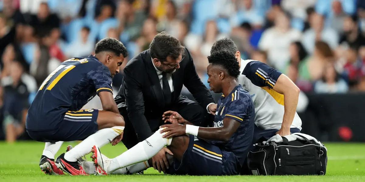 El crack brasileño no pudo continuar durante la primera parte y se vio obligado a abandonar el campo de juego.