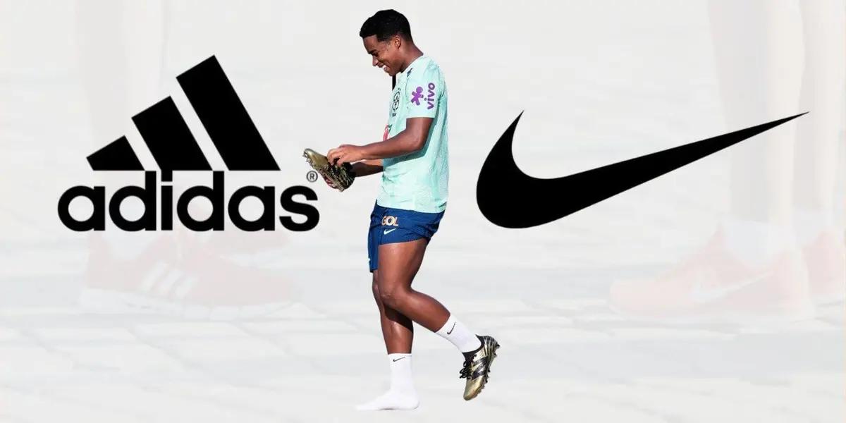 El crack brasileño que fue adquirido por el Real Madrid era pretendido por las principales marcas de indumentaria deportiva, pero escogió una por varios aspectos.