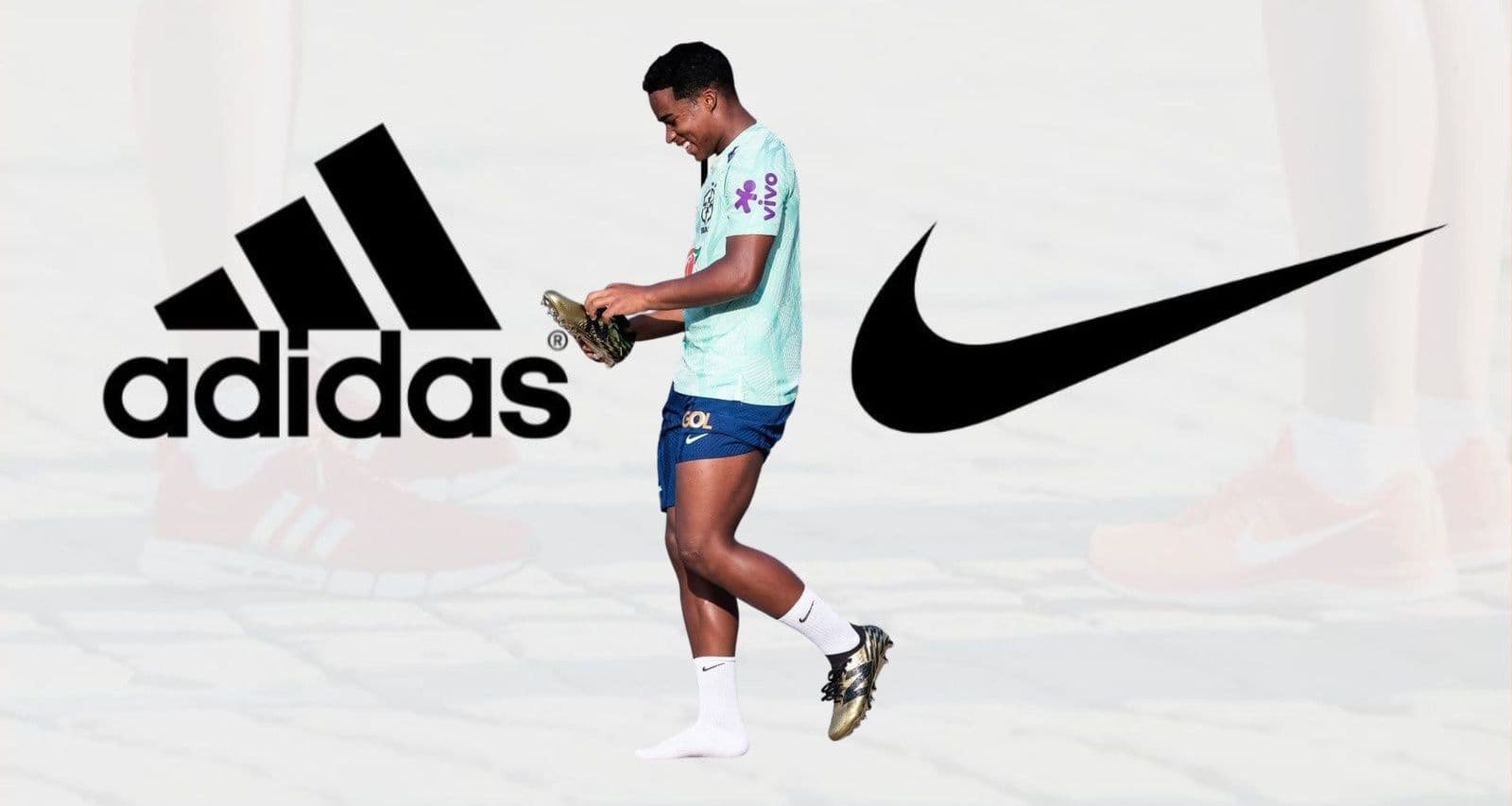 El crack brasileño que fue adquirido por el Real Madrid era pretendido por las principales marcas de indumentaria deportiva, pero escogió una por varios aspectos.