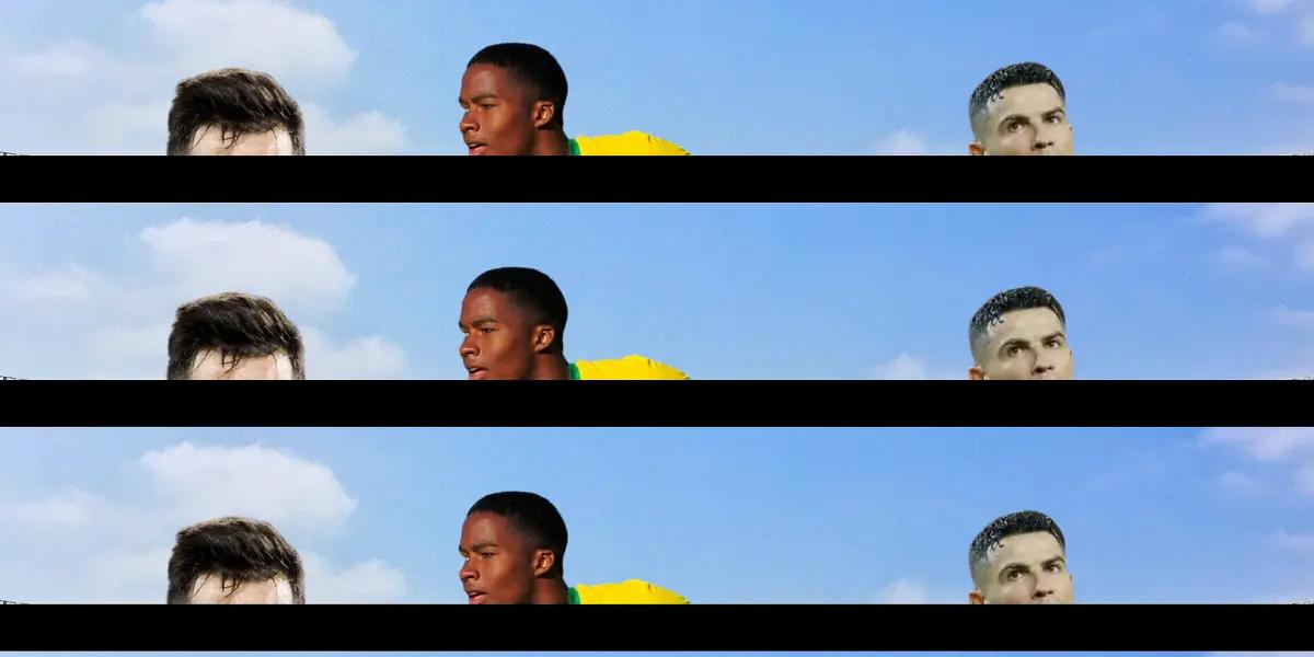 El crack brasileño se prepara para enfrentar a los campeones del mundo, aunque antes encendió la polémica con el astro portugués