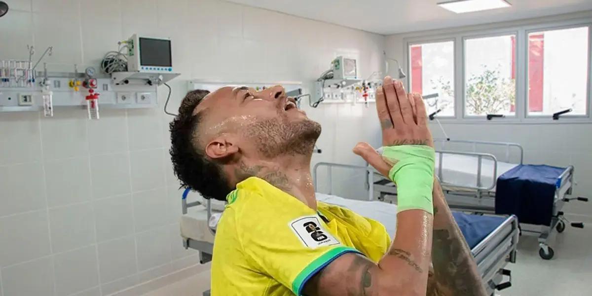 El crack brasileño sufrió una rotura del ligamento cruzado anterior y del menisco de su pierna izquierda y estará un buen tiempo de baja, por lo que podrá dedicarle tiempo a sus hobbies