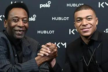 El crack del PSG que siempre menospreció el fútbol sudamericano ahora actúa cariñosamente ante Pelé.