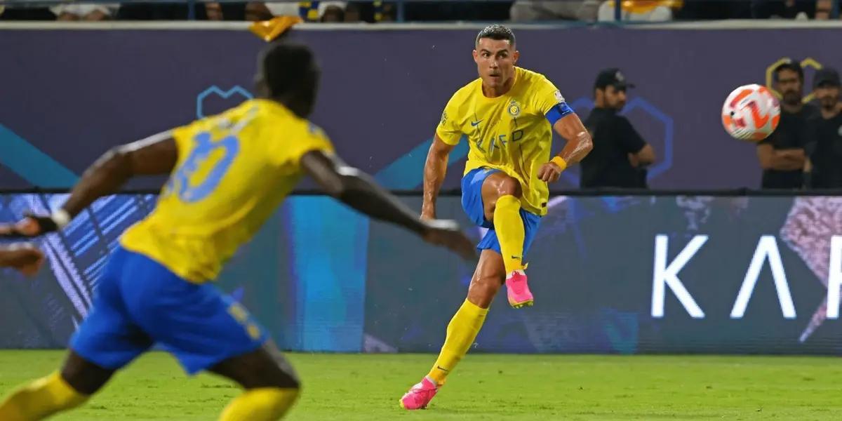 El crack portugués fue protagonista del partido que tuvo el Al-Nassr por una jugada que acostumbra a mostrar en Manchester United.