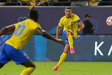 El crack portugués fue protagonista del partido que tuvo el Al-Nassr por una jugada que acostumbra a mostrar en Manchester United.