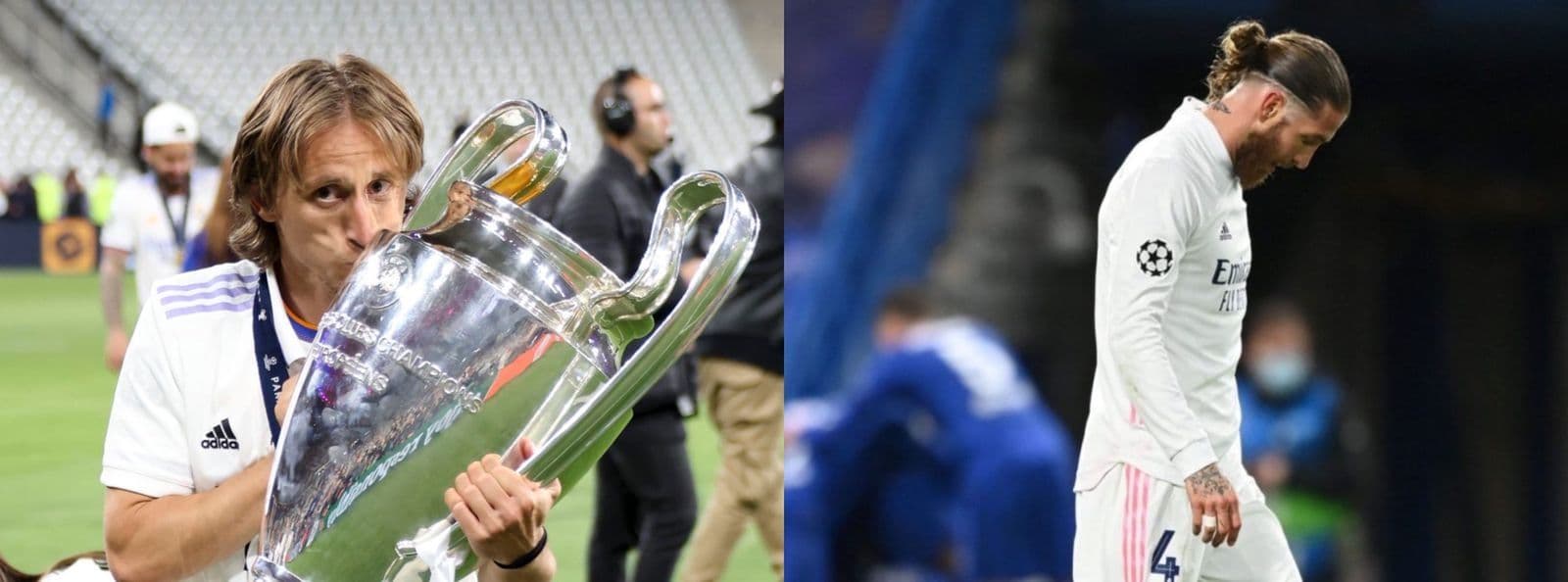El croata sigue haciendo historia en el Merengue, mientras que el español priorizo los millones del PSG para continuar su carrera.