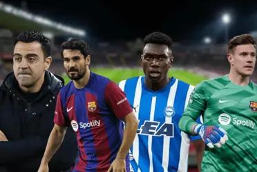 El cuadro blaugrana está en carrera nuevamente en el fútbol español y recibe a un inspirado alavés