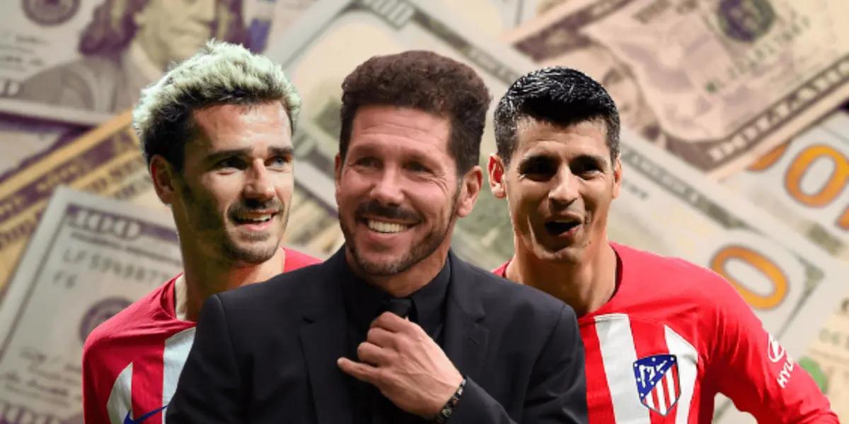 El cuadro colchonero sonríe con una fe sus grandes joyas