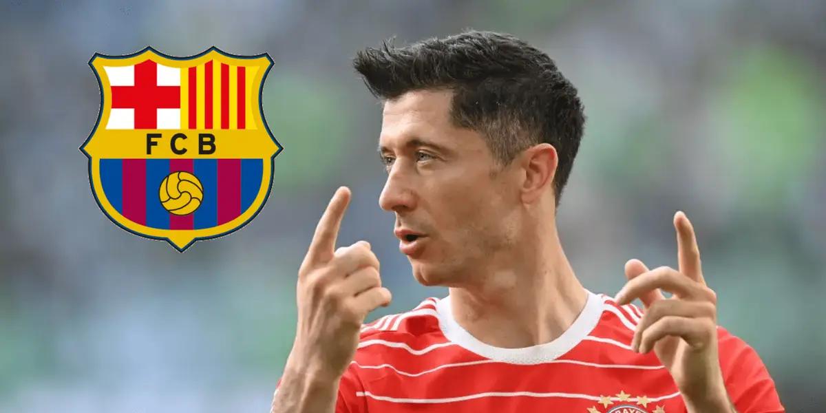 El cuadro culé espera concretar la llegada del polaco en las próximas horas, ya hay un acuerdo verbal con el goleador