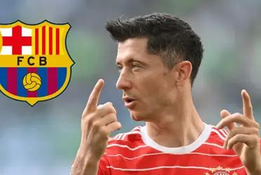 El cuadro culé espera concretar la llegada del polaco en las próximas horas, ya hay un acuerdo verbal con el goleador