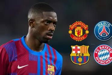 El cuadro culé no ofrece lo que el francés pide y por lo tanto, varios equipos importantes de Europa andan tras él.