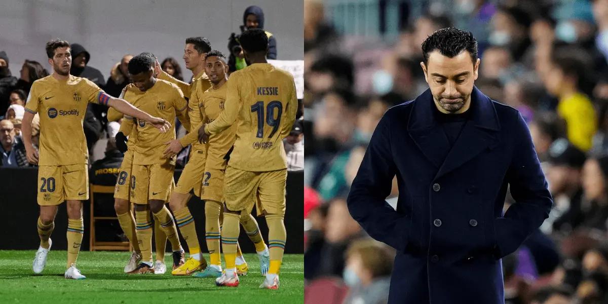 El cuadro culé no tuvo problemas para superar a Ceuta, sin embargo, el DT fue cuestionado por una acción