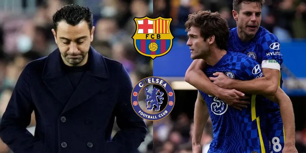 El cuadro español busca reforzarse con un futbolista culé y querría meterlo en las negociaciones pensando en un posible trueque.