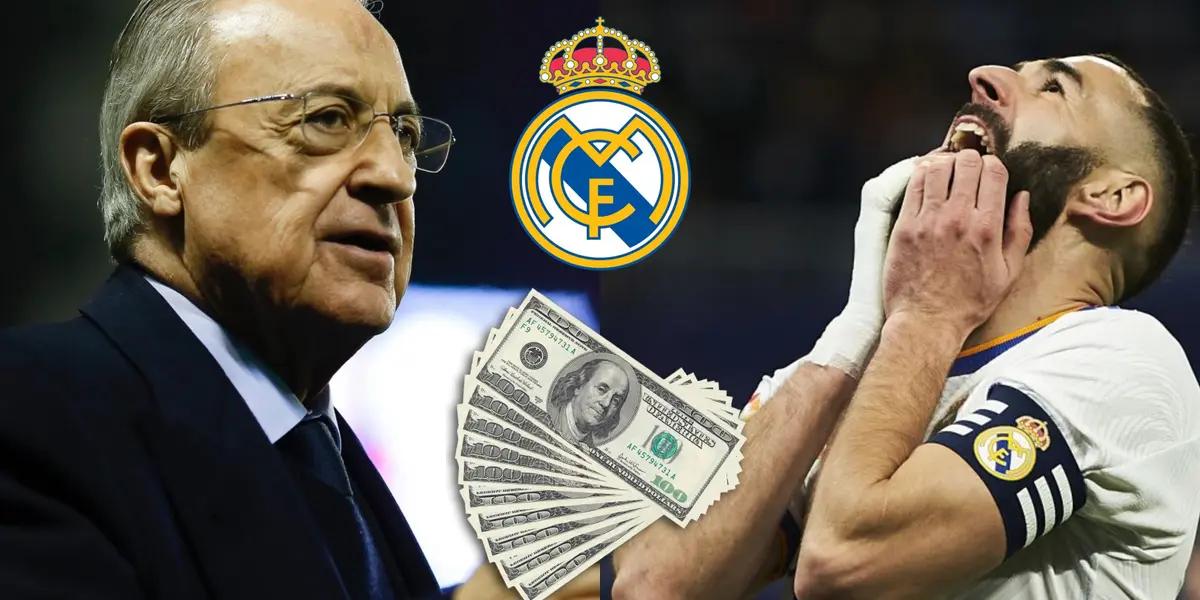 El cuadro merengue ya se habría contactado con una estrella de la Serie A para ser reemplazo de Karim a lo largo de la temporada.