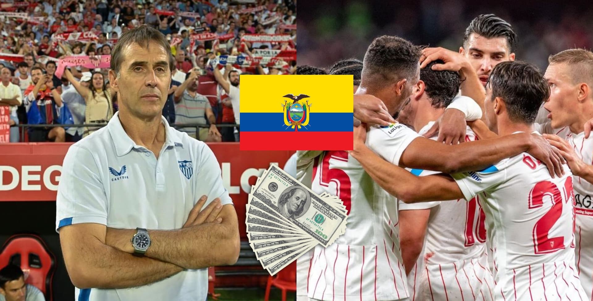 El cuadro sevillano quiere reforzarse de cara al futuro y un futbolista ecuatoriano aparece en lista.