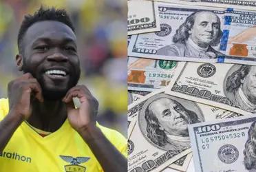 El cuadro verdiblanco ya piensa en la próxima temporada y haría un intento para conseguir al delantero ecuatoriano del Inter.