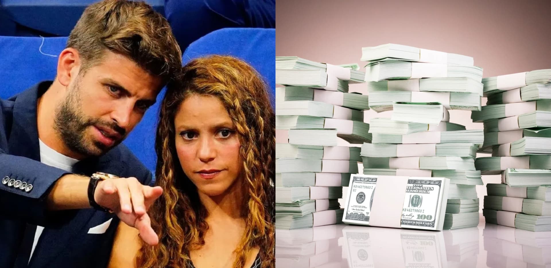 El defensa central le exige una importante suma de dinero a la cantante para que pueda irse con sus hijos a vivir a Miami.