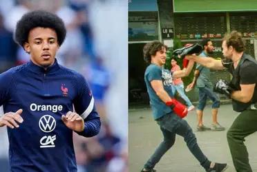 El defensa ilusiona a los simpatizantes y futbolistas del Blaugrana, pero hay uno de sus compañeros con el cual tuvo inconvenientes importantes.