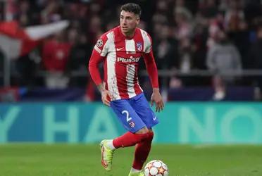 El defensa, internacional por Uruguay, termina contrato en verano del 2025. Es uno de los futbolistas de la plantilla del conjunto colchonero con mayor valor de mercado.