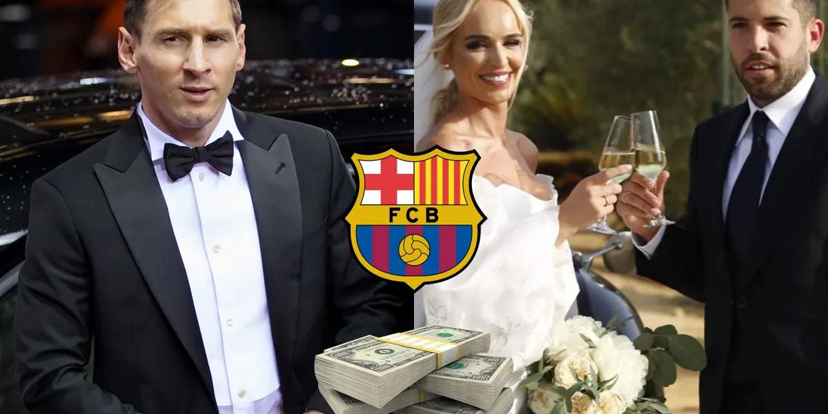 El defensor culé celebró su casamiento junto a su esposa en un lugar muy peculiar de Sevilla, acompañado de varias estrellas.