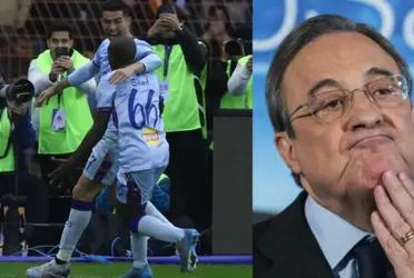 El defensor del PSG fue cómplice de Cristiano durante el encuentro.