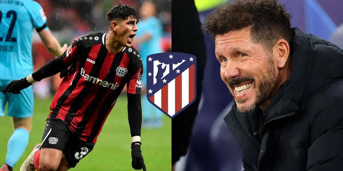 El defensor ecuatoriano tiene un reto pendiente con los colchoneros y espera poder cumplirlo en las próximas horas.