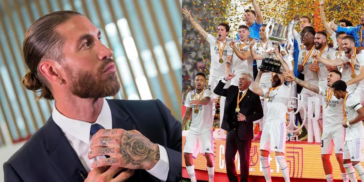 El defensor madridista no dejó pasar la oportunidad para hablar de su ex equipo.