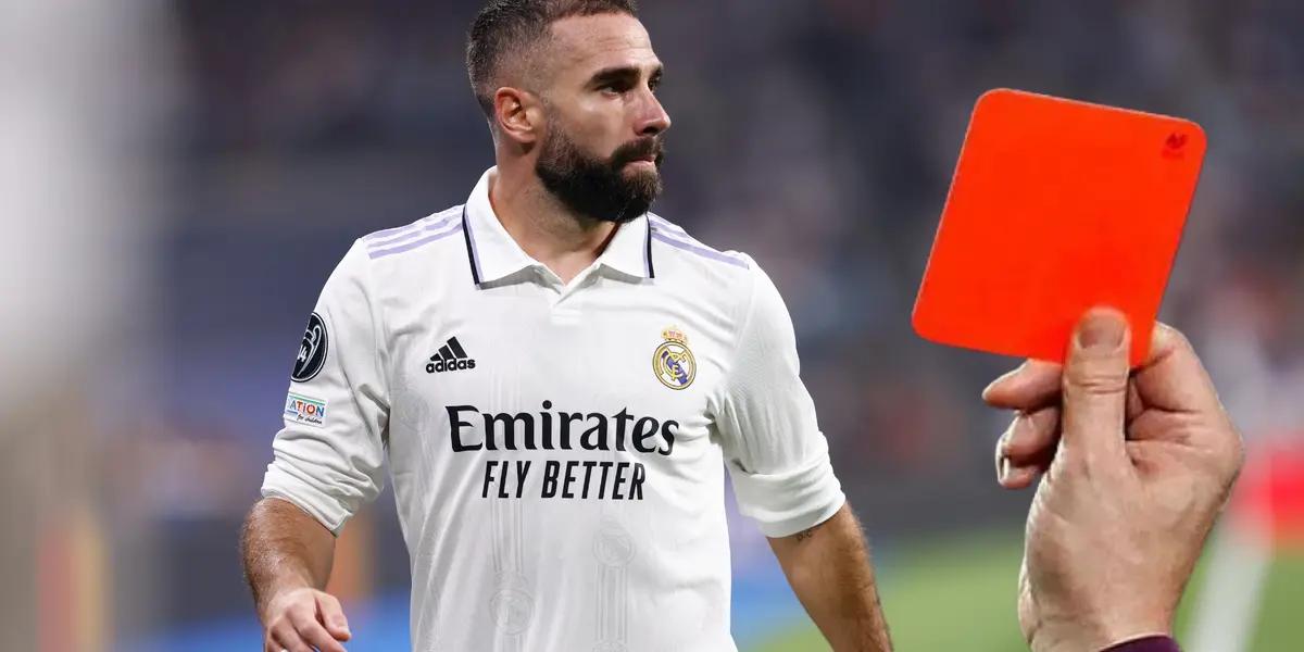 El defensor recibió una tarjeta roja bastante infantil en el duelo ante Rayo Vallecano, ahora los Merengues buscan a un costoso reemplazante