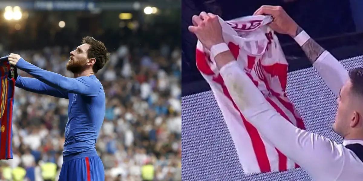 El delantero argentino Franco Troyansky emuló el mítico festejo de Lionel Messi ante Real Madrid en un partido entre Boca y Unión de Santa Fe por la Liga Profesional de Fútbol de Argentina.