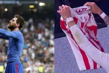 El delantero argentino Franco Troyansky emuló el mítico festejo de Lionel Messi ante Real Madrid en un partido entre Boca y Unión de Santa Fe por la Liga Profesional de Fútbol de Argentina.