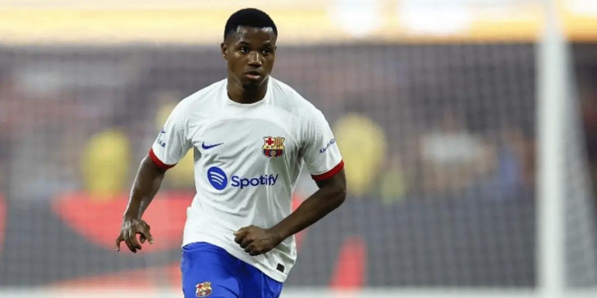 El delantero azulgrana abrió el marcador en el amistoso contra los de la Serie A.