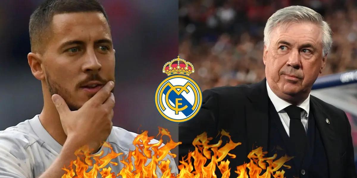 El delantero belga quedó fuera del once inicial y llamó la atención pensando en su futuro.