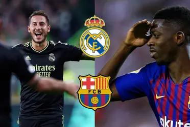 El delantero belga tiene la única y posible última chance de poder destacar con la camiseta blanca, y al igual que en su momento el francés la aprovechó con el cuadro culé, él no quiere ser menos.