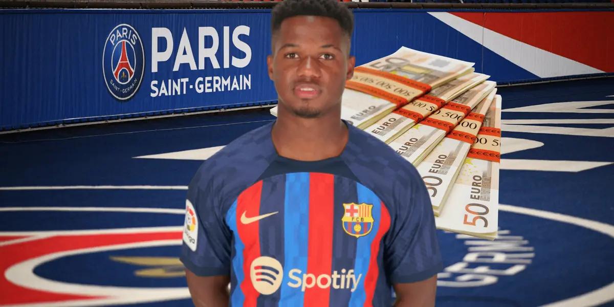 El delantero blaugrana podría salir al conjunto parisino este verano.