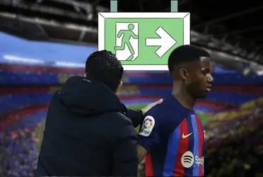 El delantero blaugrana se cansó de esperar por más minutos de juego y ahora si está dispuesta a escuchar ofertas