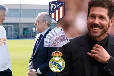 El delantero brasileño es seguido por "el Cholo" y podría arrebatárselo a los merengues.