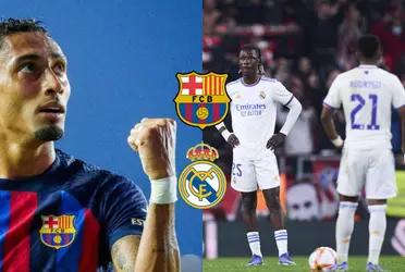 El delantero brasileño está siendo claramente la figura del equipo culé en el Clásico y al cuadro merengue le cuesta mucho poder pararlo.