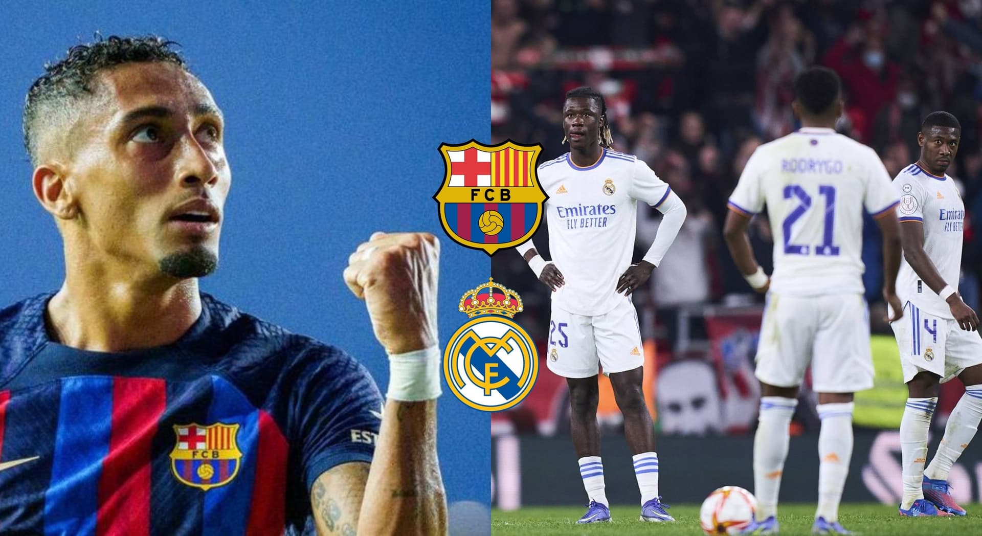 El delantero brasileño está siendo claramente la figura del equipo culé en el Clásico y al cuadro merengue le cuesta mucho poder pararlo.