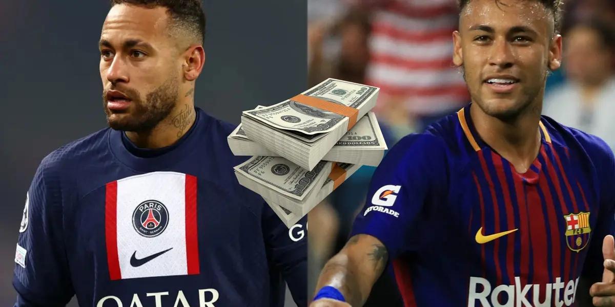 El delantero brasileño podría salirse del París al igual que su compañero y amigo.