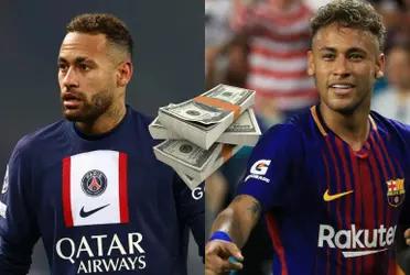 El delantero brasileño podría salirse del París al igual que su compañero y amigo.